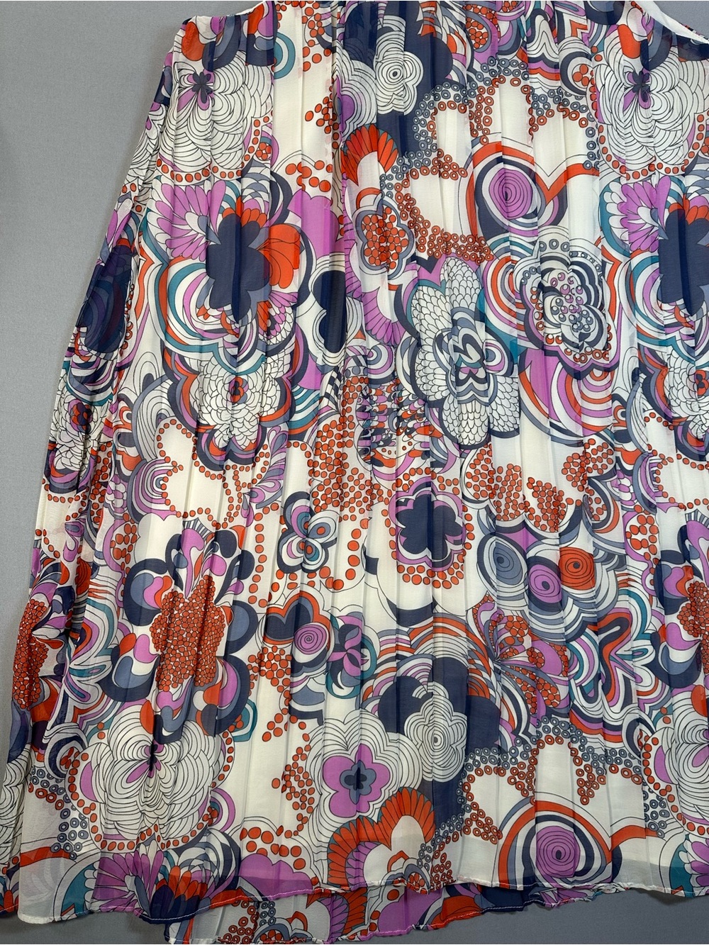 Liberty of London for Target Pleated High-Neck Floral Dress - Womens Large - Picture 9 of 15